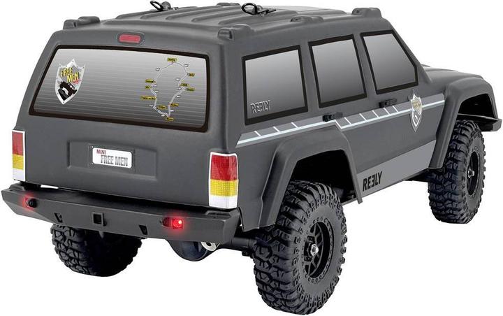 Produktbild Reely Mini Freemen Brushed 1 16 RC Einsteiger Modellauto Elektro Crawler Allradantrieb (RTR Ready-to-Run)