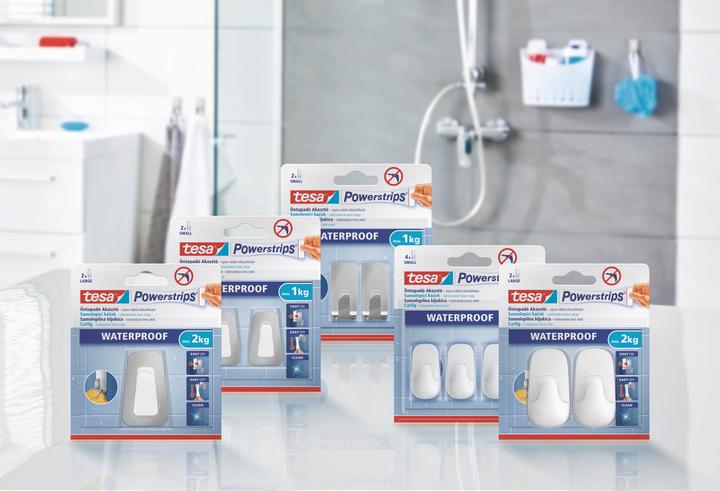 Produktbild tesa Powerstrips Waterproof Haken S