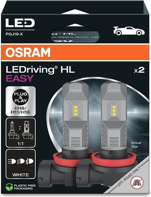 Actual product image Osram Signal lamps LEDriving HL EASY H8/H11 motorbike/car (H11, H8)