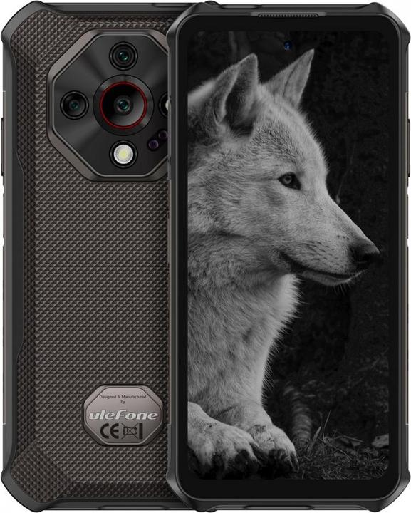 Ulefone Smartphone Armor X16 Pro 5G 8/256GB (Wasteland Shadow) (256 GB, Schwarz, 5G)
