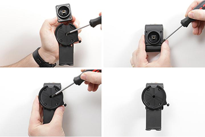 Actual product image Brodit Halter m. MagSafe + Halteleiste