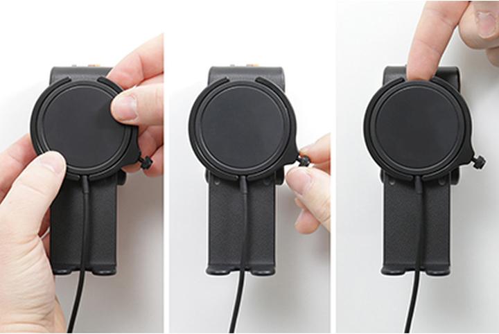 Actual product image Brodit Halter m. MagSafe + Halteleiste