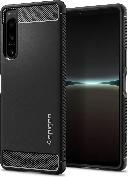 Produktbild Spigen Rugged Armor Sony Xperia 5 Iv Matte Black (Sony Xperia 5 IV)
