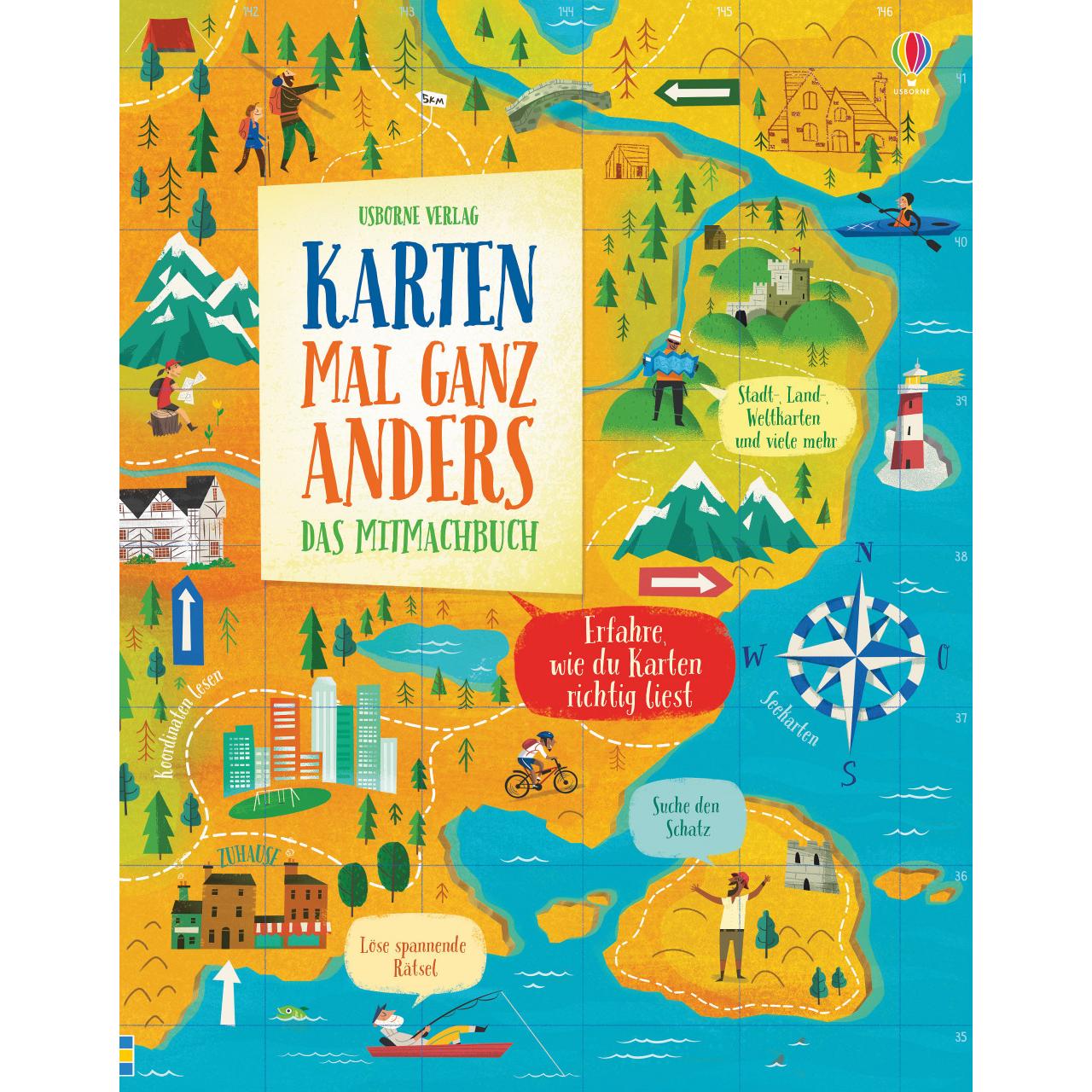 Thumbnail - Karten mal ganz anders, Kinderbücher von Eddie Reynolds, Darran Stobbart, Jordan Akpojaro