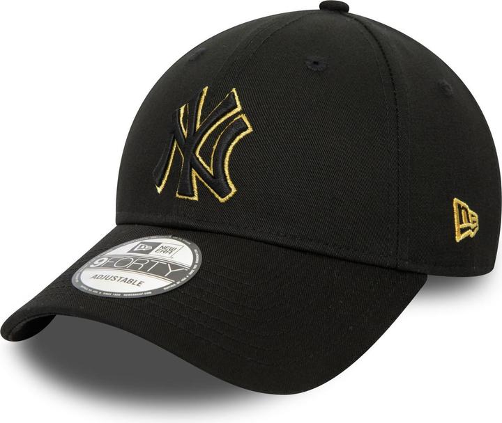Actual product image New Era 9Forty Strapback Cap - Outline New York Yankees