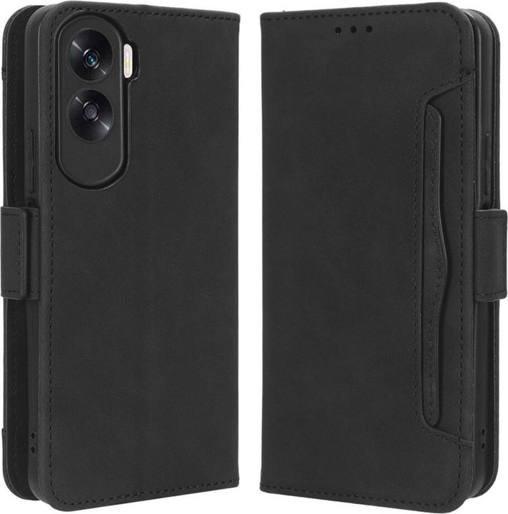 Immagine prodotto Cover-Discount Honor 90 Lite - Custodia con molti scomparti per carte di credito nera (Honor 90 Lite)