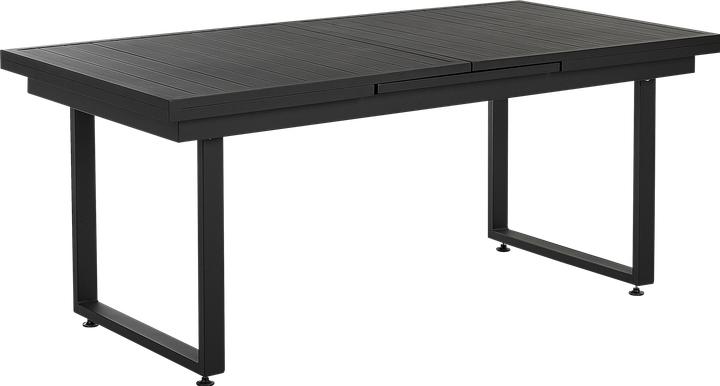 Produktbild Beliani Gartentisch Aluminium schwarz 180 / 240 x 90 cm ausziehbar VALCANETTO (90 cm)