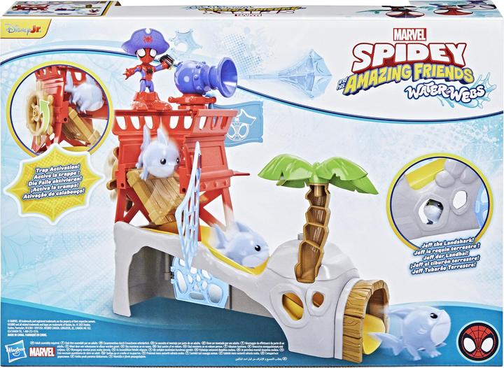 Actual product image Saf Spidey Island Playset