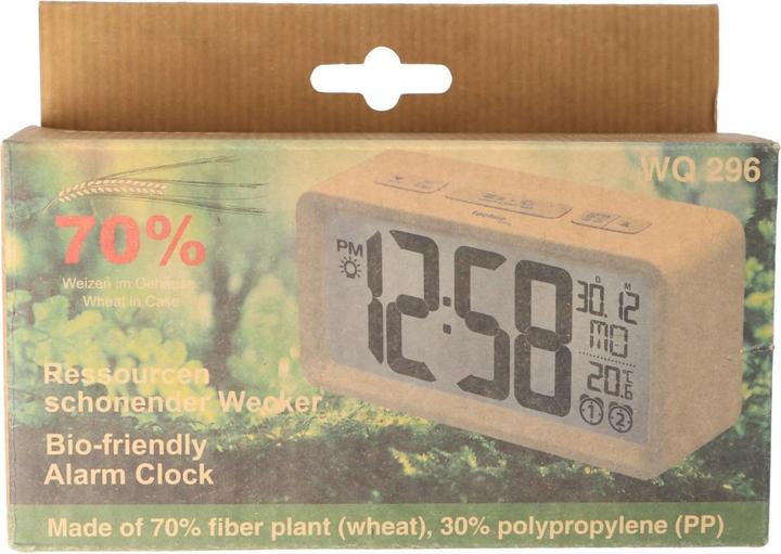 Actual product image Technoline Quartz alarm clock WQ 296 illuminated