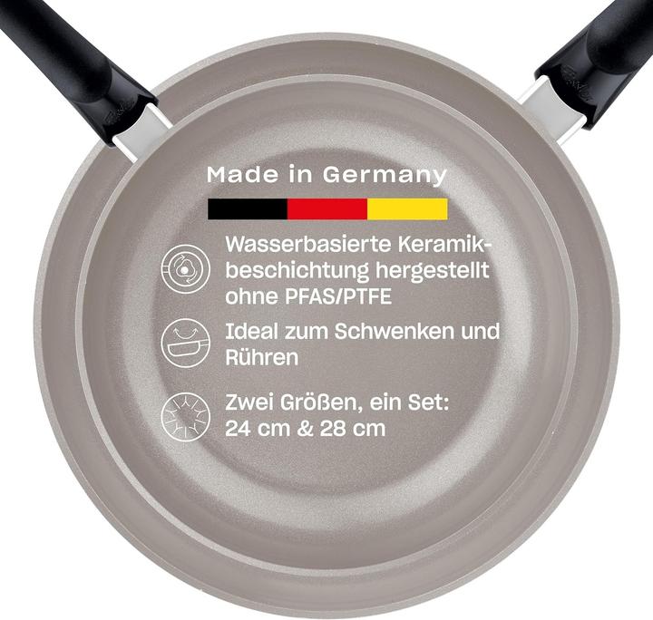 Actual product image Fissler Pan set (28 cm, Frying pan, Pan set + pot set, Aluminium)