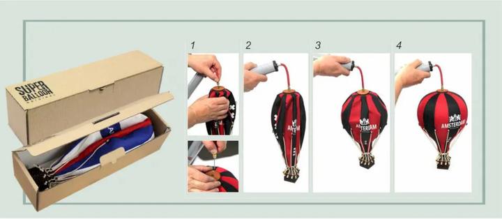 Immagine prodotto Super Balloon Crema Mongolfiera Deco