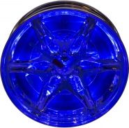 Produktbild Ootb Wanduhr Felgen blauer LED 27cm (27 cm)