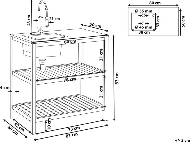 Image du produit Beliani Brucoli