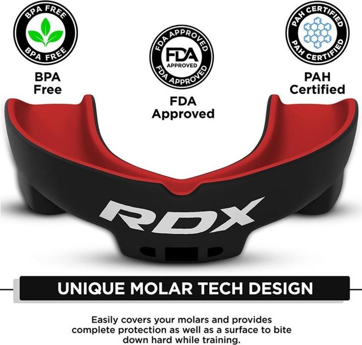 Actual product image Rdx Mouth Guard Junior below 12 years (One size)