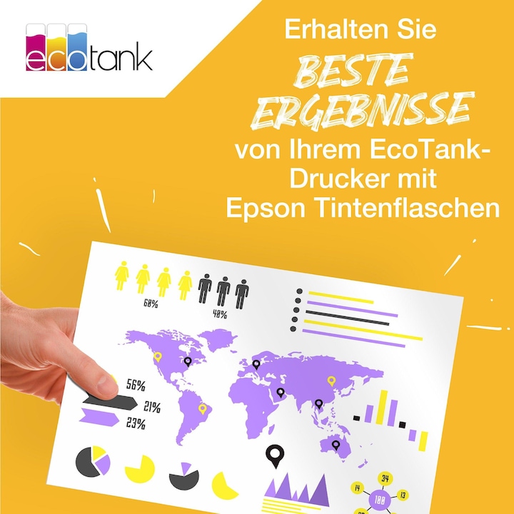 Productafbeelding Epson 113 EcoTank 4-kleuren Multipack (M, BK, Y, C)