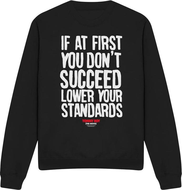 Actual product image Unisex Adult Lower Your Standards Sweatshirt (L)