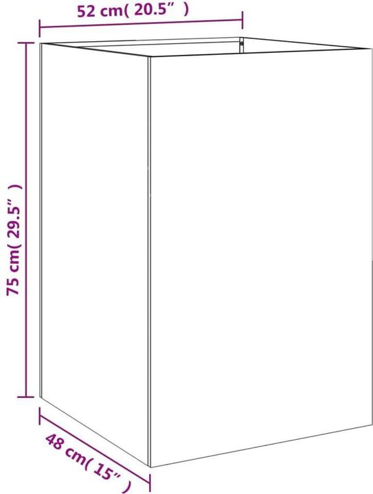 Immagine prodotto vidaXL Pflanzgefäss