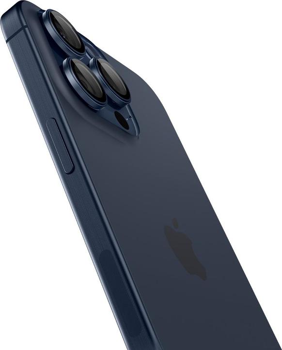 Image du produit Spigen Optik.tR EZ Fit Protecteur de Caméra pour iPhone 14 Pro / Pro Max / 15 Pro / Pro Max - Bleu T (2 pcs, Apple iPhone 15 Pro Max)