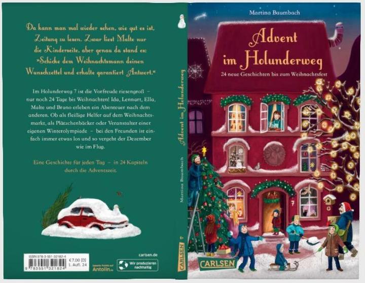 Actual product image Advent in the Holunderweg - 24 new stories until Christmas