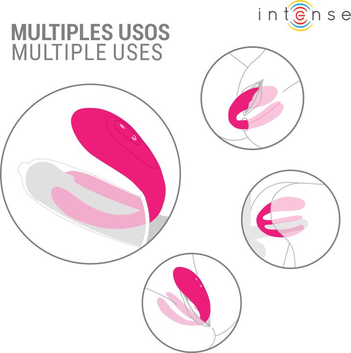 Produktbild Intense - Julia Doppelvibrator-Klemmenstimulator Mit Fernbedienung