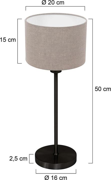 Produktbild Steinhauer Mexlite Tischleuchte Noor (E27)