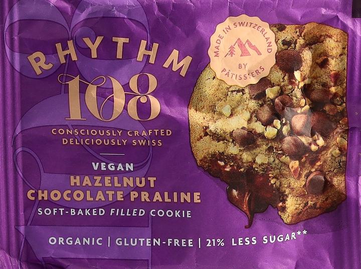 Image du produit Rhythm 108 Praliné au chocolat Hazelnut (1 pcs, 50 g)