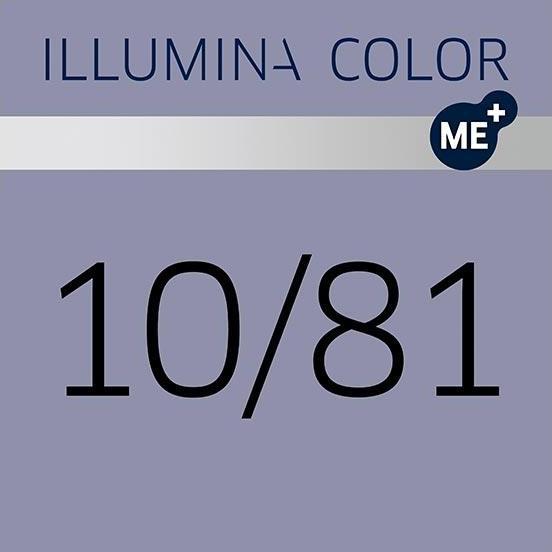 Actual product image Wella Illumina Color (10/81 light-blond pearl-ash)