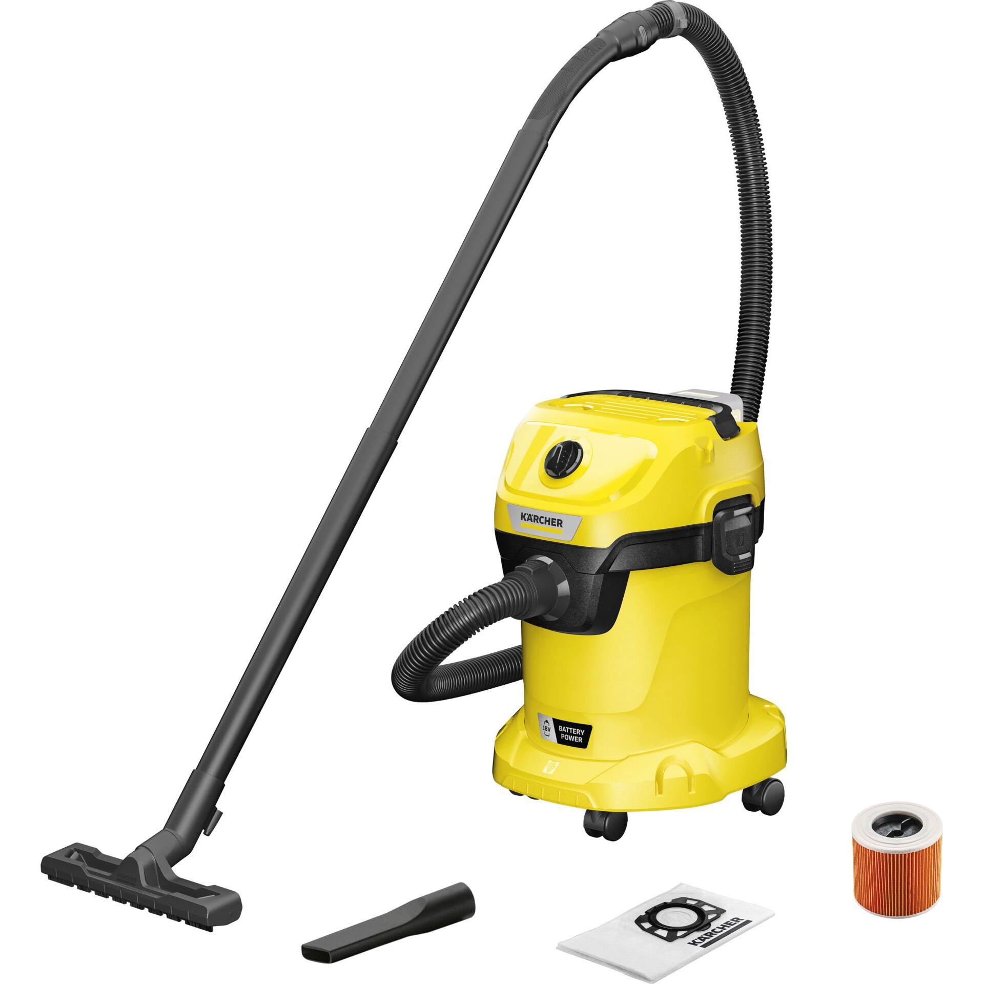 Kärcher, Industriestaubsauger, WD 3-18 V-17/20 (Nass-Trockensauger)