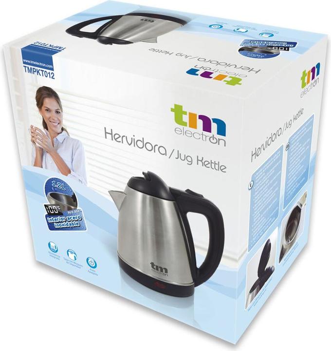 Image du produit TM Electron Wasserkocher Edelstahl 1000 W 1,2 L (1.20 l)
