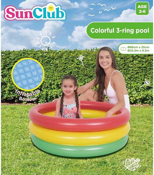 Actual product image Jilong Bunter 3-Ring-Pool