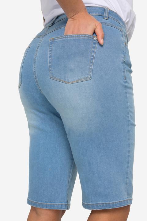 Produktbild Angel of Style Jeansbermuda Berry, Stretchkomfort, 5-Pocket (50)