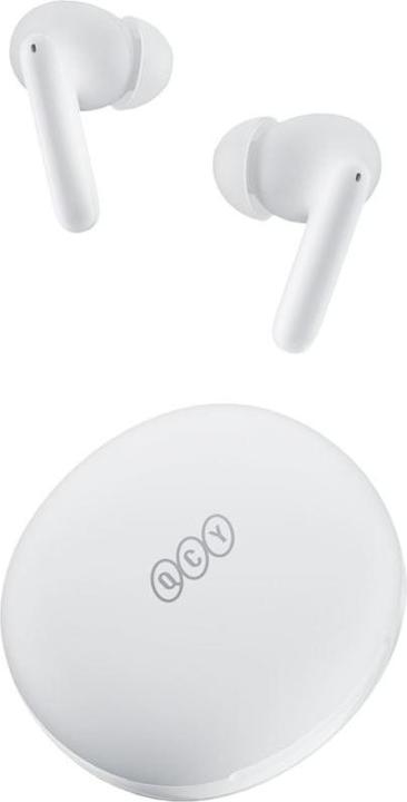 Actual product image QCY Earphones TWS T13 ANC2, ANC (white) (ANC, Wireless)