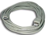 Image du produit MCL Câble USB 2.0 mâle/femelle (5 m, USB 2.0)