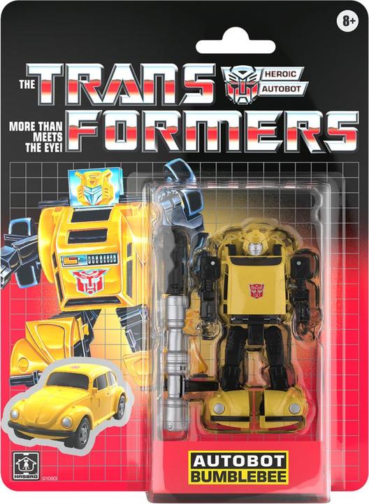 Actual product image Hasbro The Transformers Retro G1 Action Figure Autobot Bumblebee 12 cm
