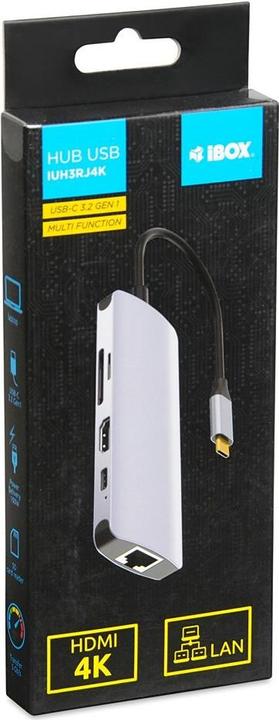 Produktbild iBox IUH3RJ4K (USB-C, 7 Ports)
