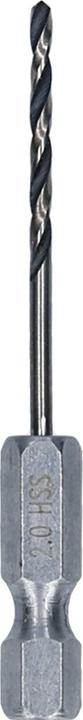 Actual product image Bosch Professional Zubehör HSS PointTeQ hexagon drill bit 2 mm (2 mm)