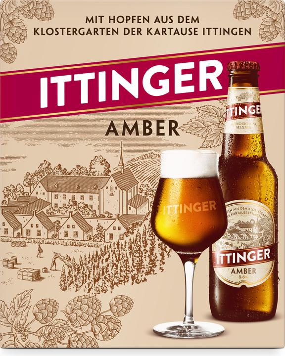 Produktbild Ittinger Amber (6 x 33 cl)