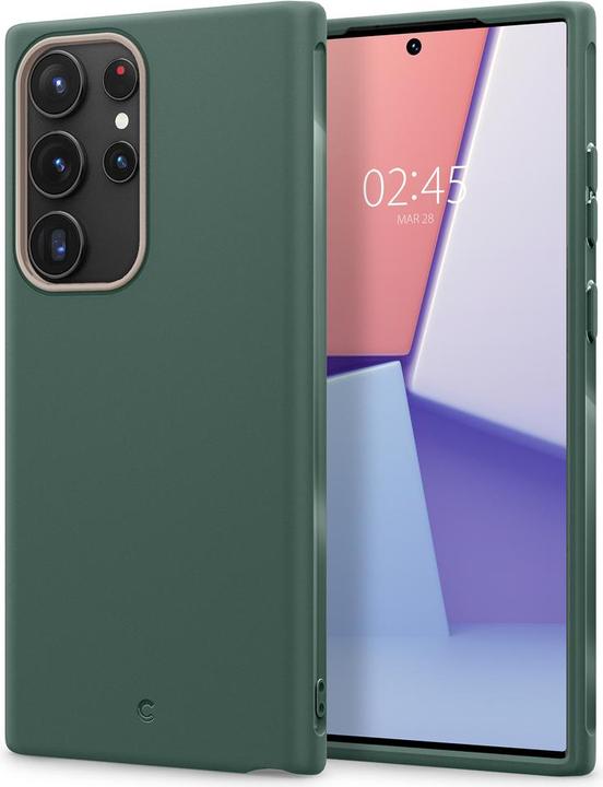 Productafbeelding Spigen Cecile Ultra Case voor S918B Samsung Galaxy S23 Ultra - boerenkool (Samsung Galaxy S23 Ultra)