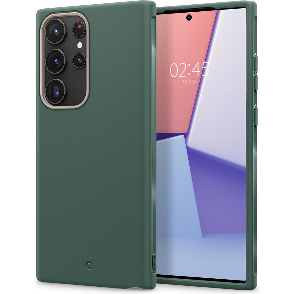 Thumbnail - Spigen Cecile Ultra Case für S918B Samsung Galaxy S23 Ultra - kale (Samsung Galaxy S23 Ultra), Smartphone Hülle, Grün