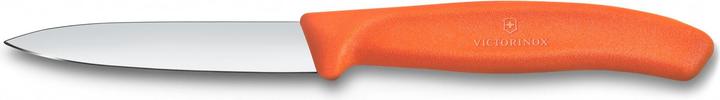 Actual product image Victorinox Swiss Classic, paring knife, 2pcs, 8cm, straight, pointed tip, orange, box (8 cm)