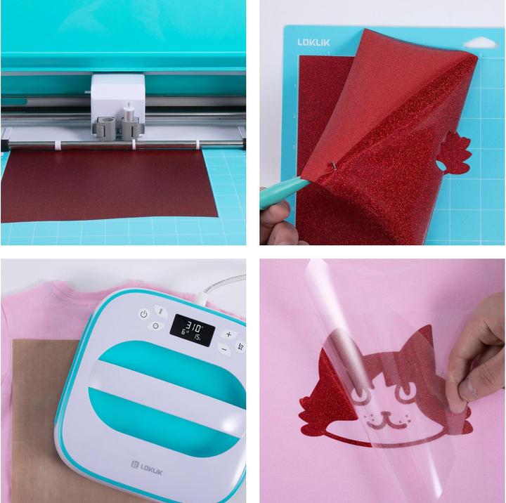 Produktbild Loklik Heat Transfer Vinyl Material Bundle