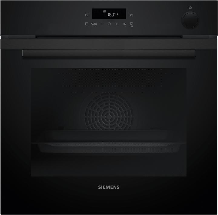 Produktbild Siemens iQ300, Einbau-Backofen mit Dampfunterstützung, 60 x 60 cm, Deep black inox, HR232GEB3