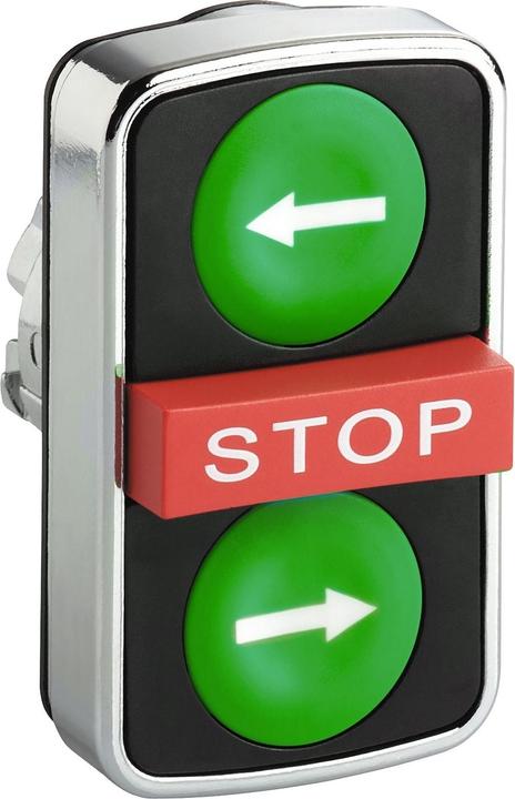 Produktbild Schneider Electric 22mm Multi Push Button Green Red Green