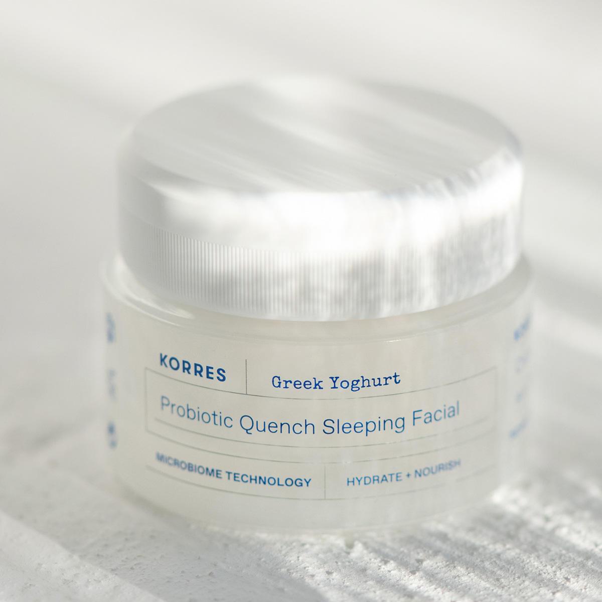 Thumbnail - Korres, Gesichtscreme, Greek Yoghurt Beruhigende probiotische Nachtcreme (40 ml, Nachtcreme)