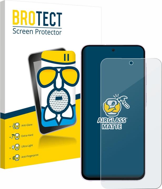 Produktbild BROTECT Schutzglas Schutzfolie Displayschutz Display Schutz Glas Folie matt (1 Stk., Samsung Galaxy A56 5G)