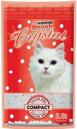 Produktbild Super Benek Crystal Natural Katzenstreu 3,8 l (Klumpend)