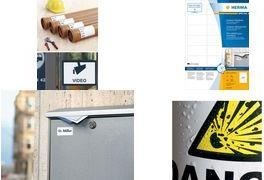 Actual product image Herma Weatherproof labels A4