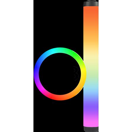Sirui LED Lichtstab T30 Schwarz (Stableuchte), Dauerlicht, Schwarz