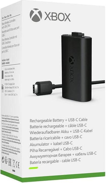 Image du produit Microsoft Xbox Play & Charge Kit (USB-C) (Xbox Series S, Xbox One S, Xbox One X, Xbox Series X)