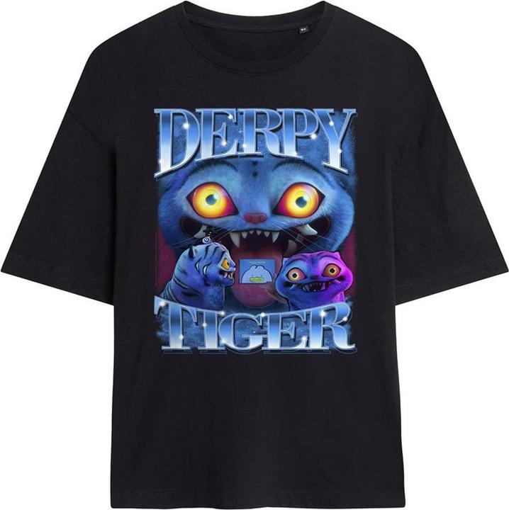 Immagine prodotto K-Pop Demon Hunters Maglietta Oversize Derpy Tigre Donna (XXL)